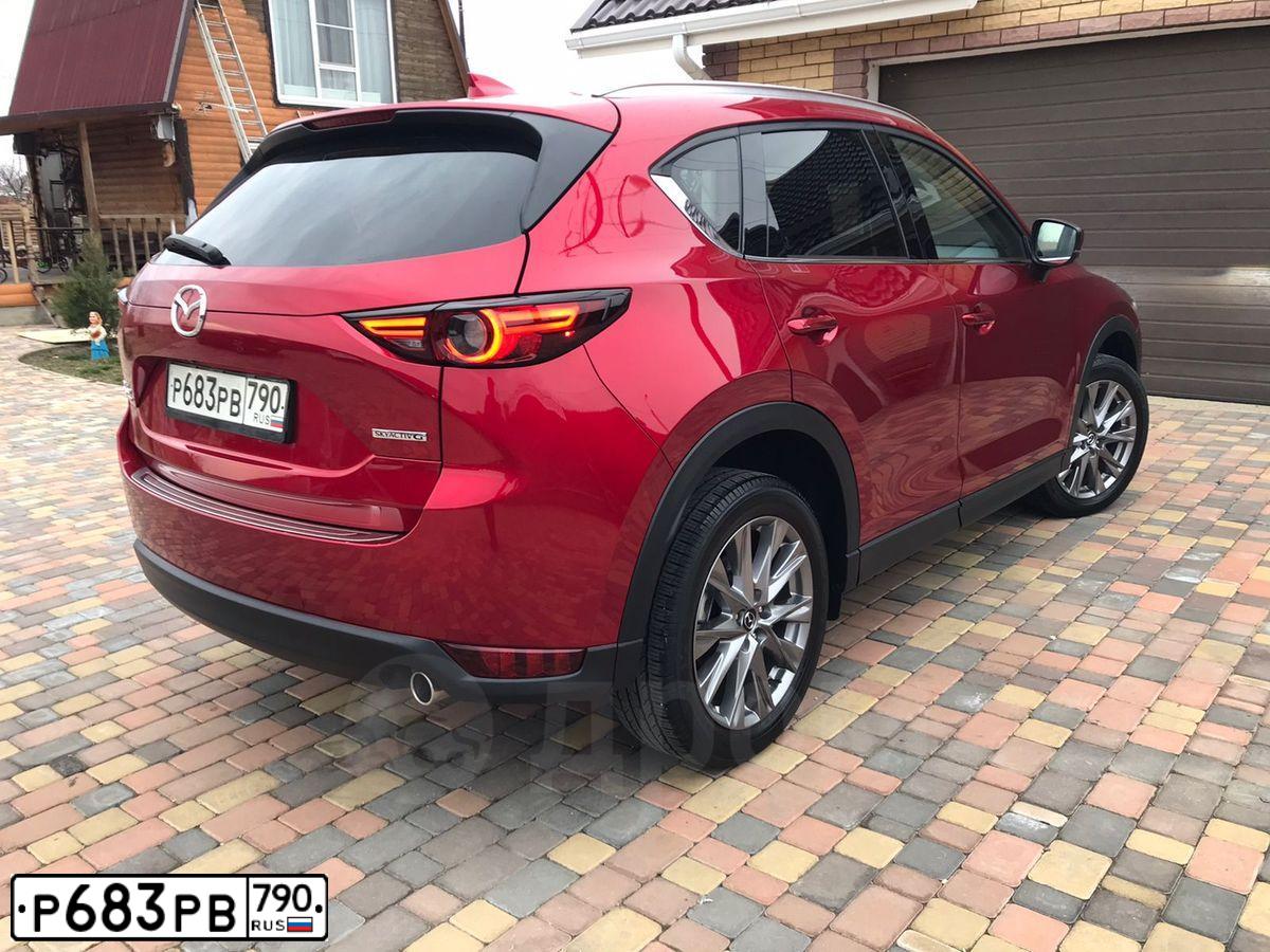Фото автомобиля МАЗДА CX-5, 2021 — госномер Р683РВ790. Цвет: Красный