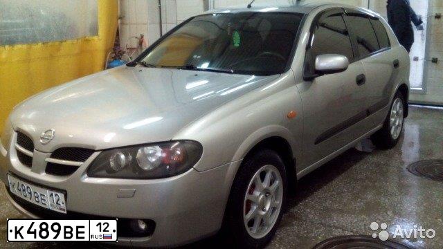 Фото автомобиля NISSAN ALMERA, 2005 — госномер К489ВЕ12. Цвет: СЕРЕБРИСТЫЙ