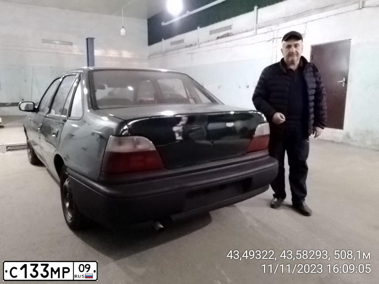 Фото автомобиля DAEWOO NEXIA, 1997 — госномер К277МК07. Цвет: ЗЕЛЕНО-ПЕРЛАМУТРОВЫЙ