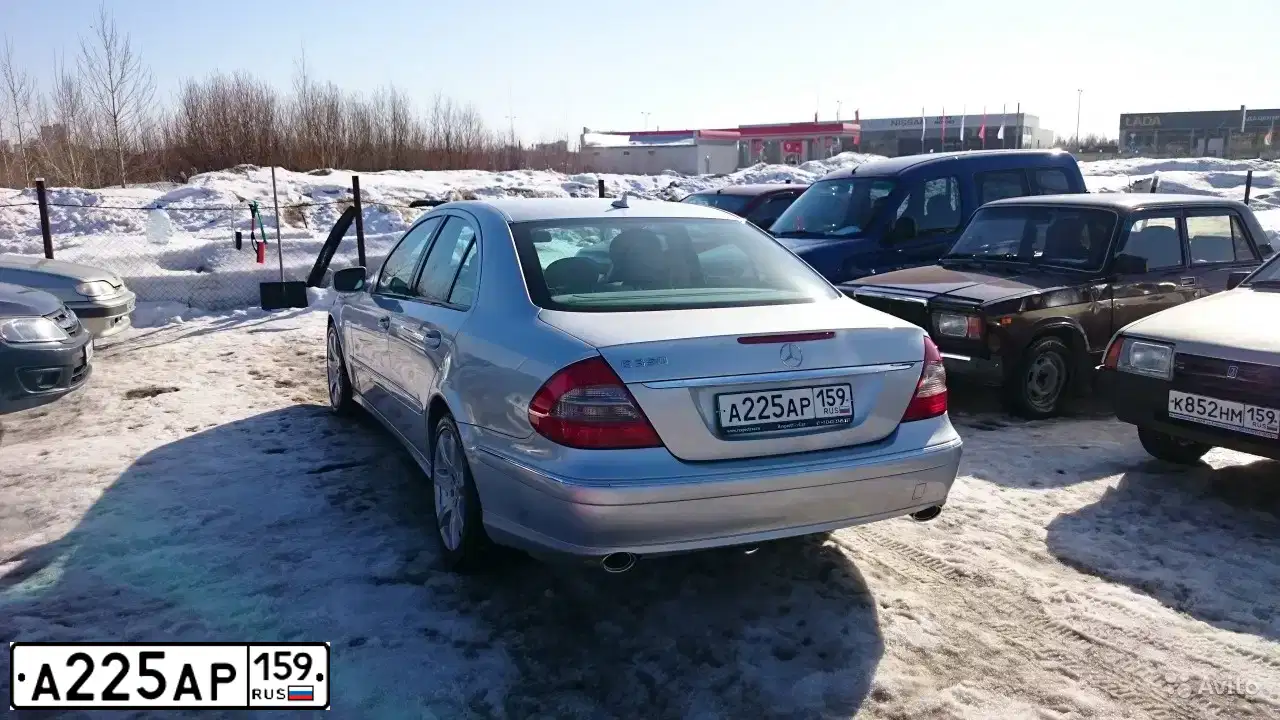 Фото автомобиля MERCEDES G-KLASSE, 2006 — госномер Е873КР159. Цвет: ЧЕРНЫЙ