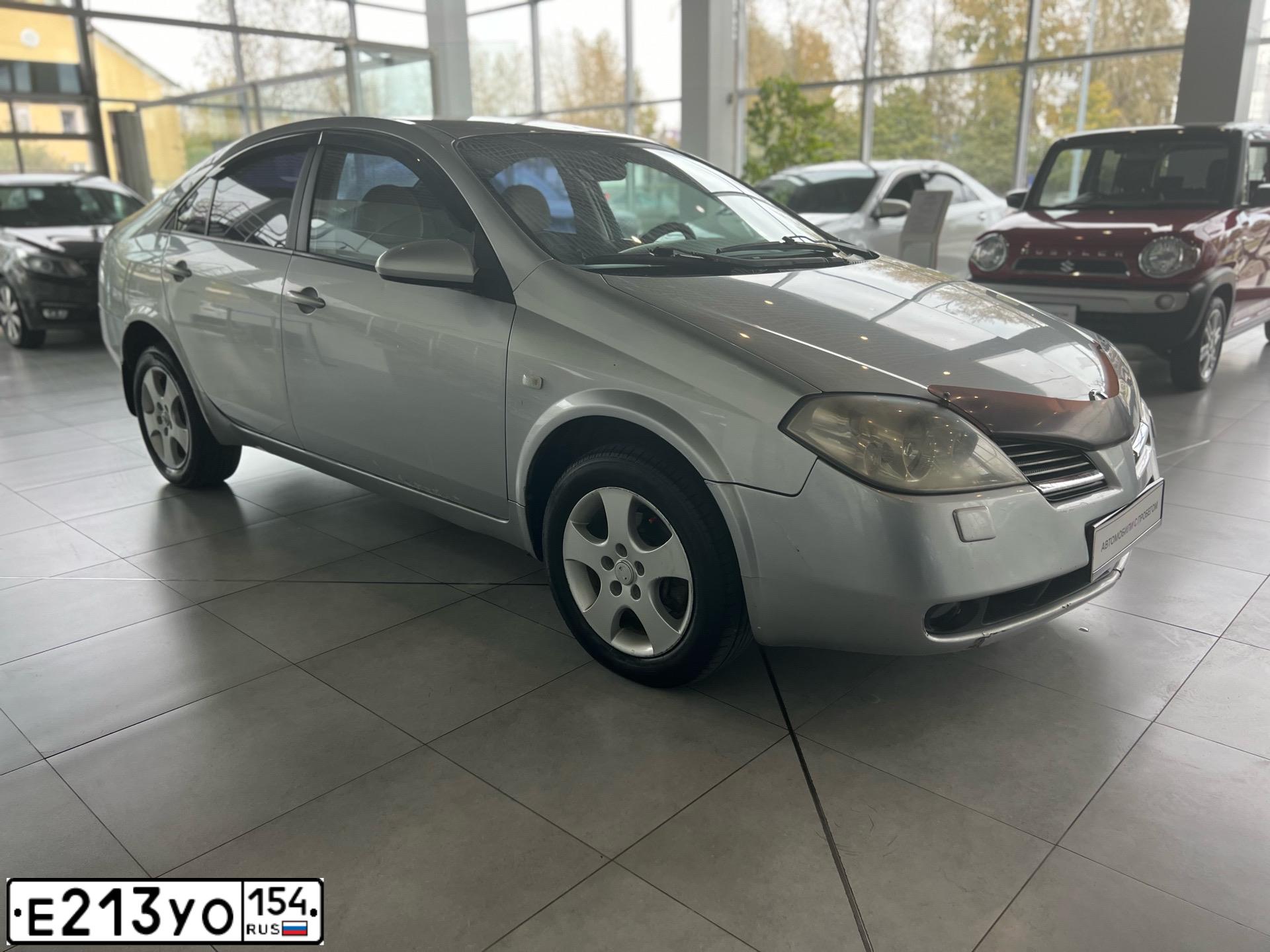 Фото автомобиля NISSAN PRIMERA, 2004 — госномер Х355АХ154