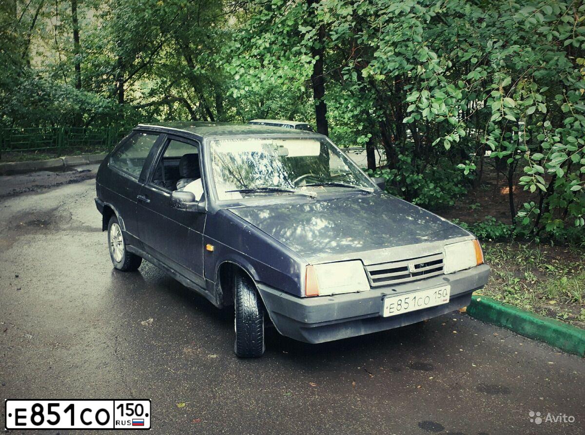 Фото автомобиля LADA 2108 SAMARA, 2001 — госномер Е851СО150. Цвет: СЕРЕБРИСТО ТЕМНО-ФИОЛЕТОВЫЙ