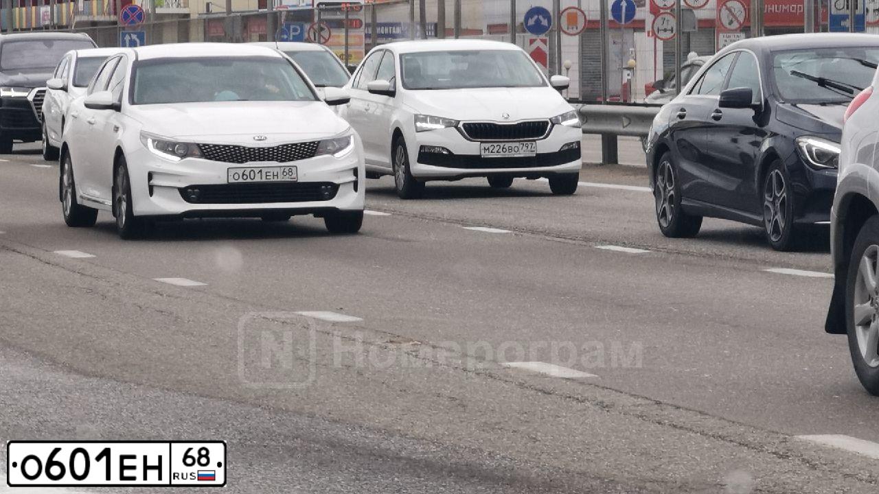 Фото автомобиля KIA MAGENTIS / OPTIMA, 2018 — госномер О601ЕН68. Цвет: БЕЛЫЙ