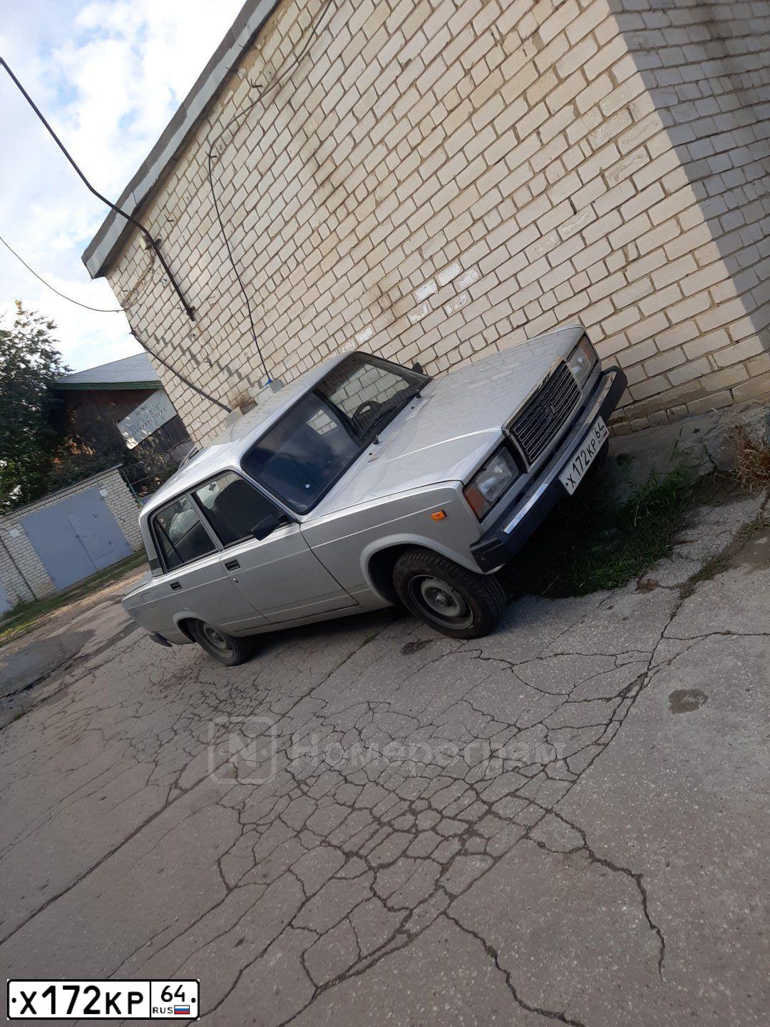 Фото автомобиля LADA 210540 LADA 2105, 2010 — госномер Х274СА05. Цвет: Серебристый