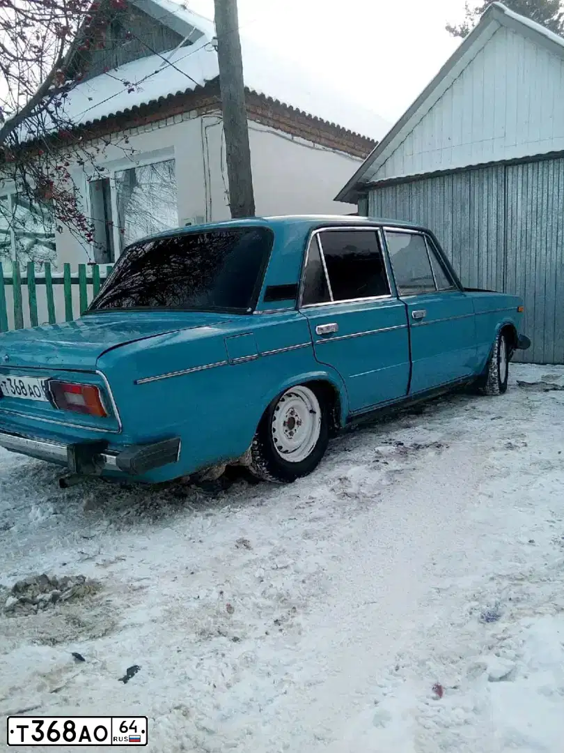 Фото автомобиля LADA 2106, 1995 — госномер Т368АО64. Цвет: МОРСКАЯ ВОЛНА