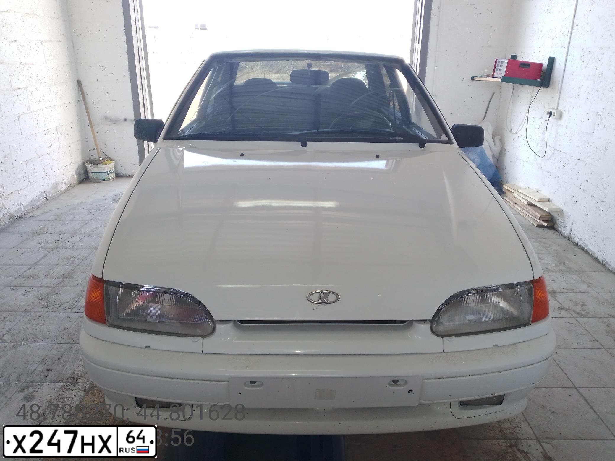 Фото автомобиля LADA 2115, 2010 — госномер Н281АА134. Цвет: Белый
