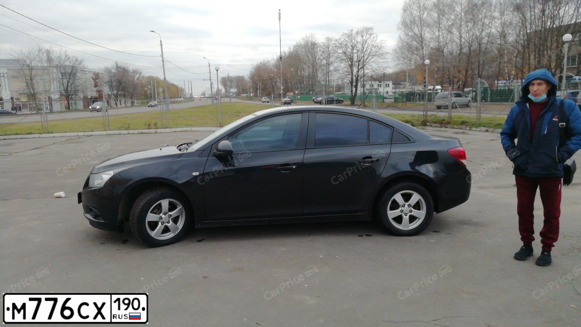 Фото автомобиля CHEVROLET CRUZE, 2012 — госномер У450МК152. Цвет: ЧЕРНЫЙ МЕТАЛЛИК