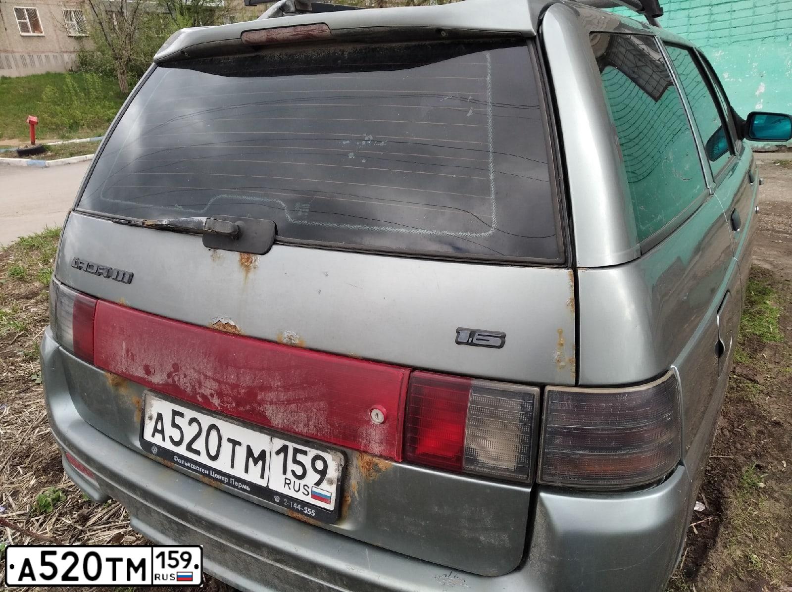 Фото автомобиля LADA 2111 LADA, 2007 — госномер О653АВ159. Цвет: СРЕДНИЙ СЕРО-ЗЕЛЕНЫЙ МЕТ.