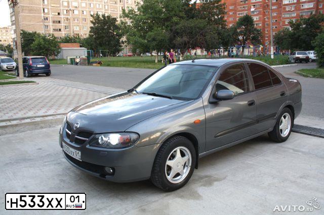 Фото автомобиля НИССАН ALMERA, 2003 — госномер О115УО193. Цвет: СЕРЫЙ