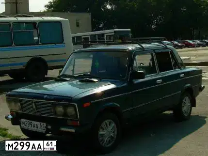 Фото автомобиля LADA 2106, 1996 — госномер М299АА61. Цвет: СИНЕ-ЗЕЛЕНЫЙ