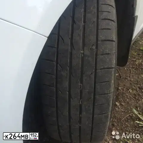 Фото автомобиля FORD D FOCUS, 2012 — госномер Т784РО33. Цвет: Белый