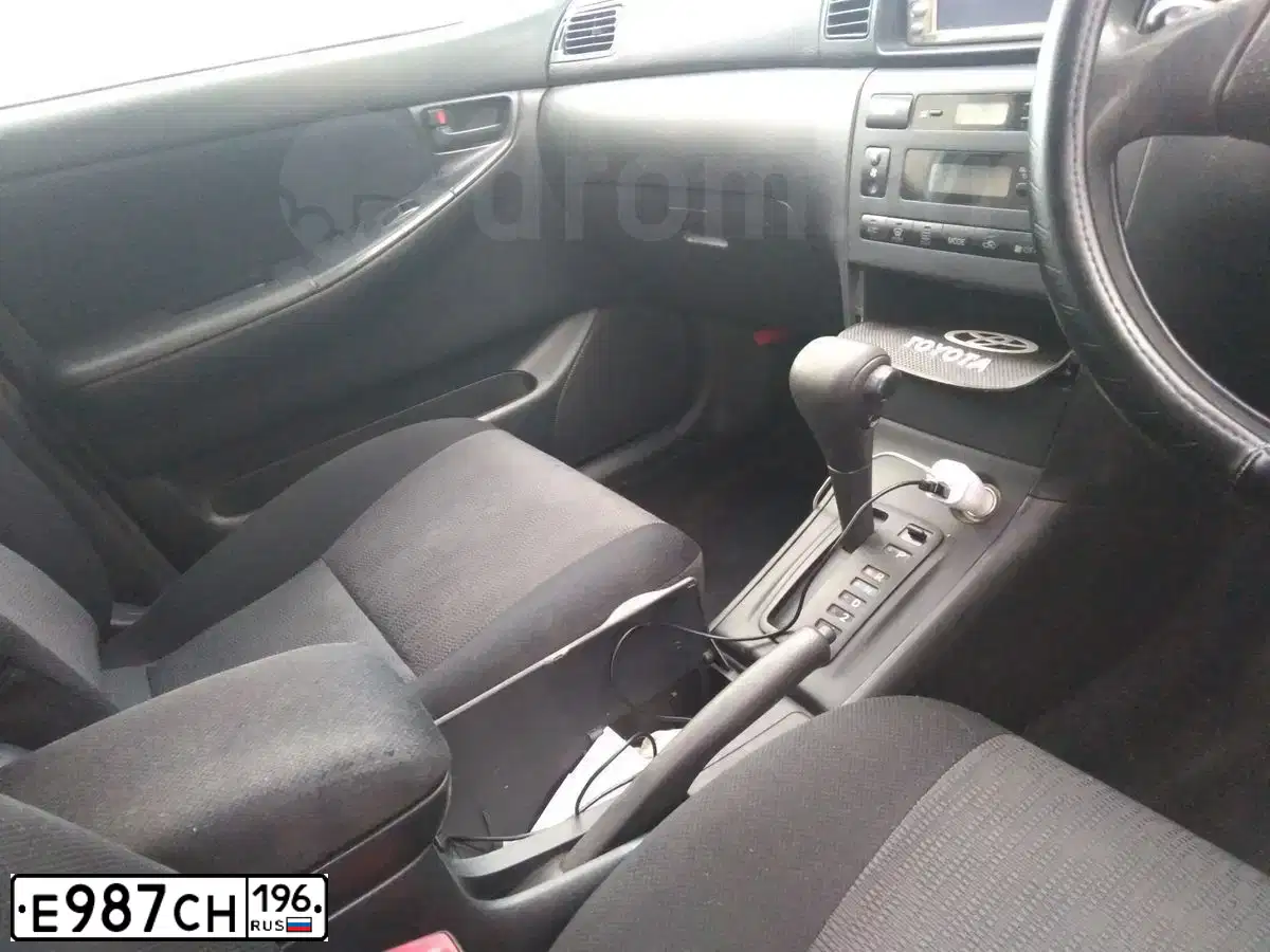 Фото автомобиля TOYOTA ALLEX, 2001 — госномер Е987СН196