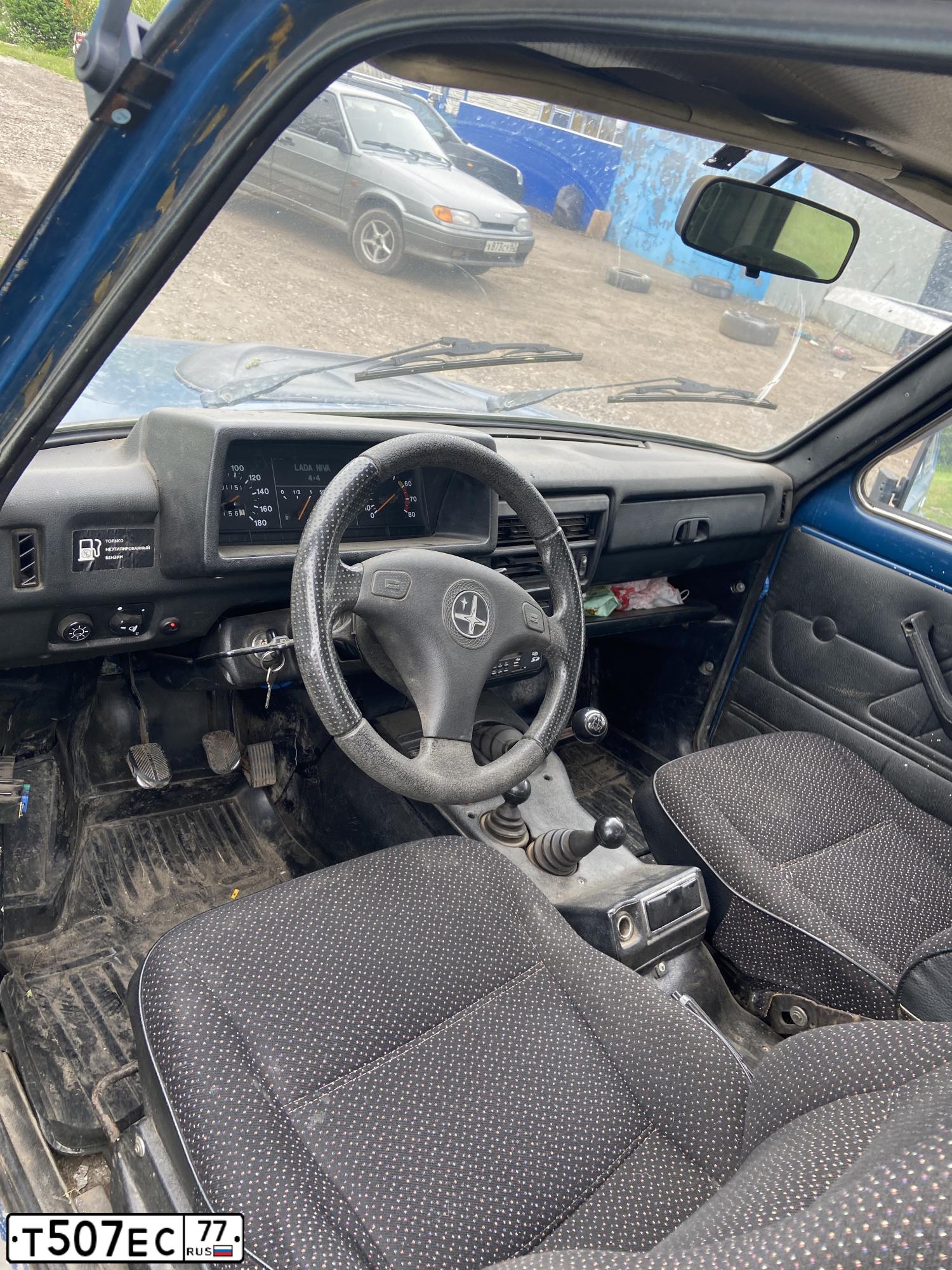 Фото автомобиля LADA 2121 NIVA, 2004 — госномер О601НЕ71. Цвет: сине-зеленый