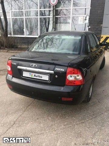 Фото автомобиля LADA 217030 LADA PRIORA, 2011 — госномер М810АТ763. Цвет: СИНЕ-ЧЕРНЫЙ