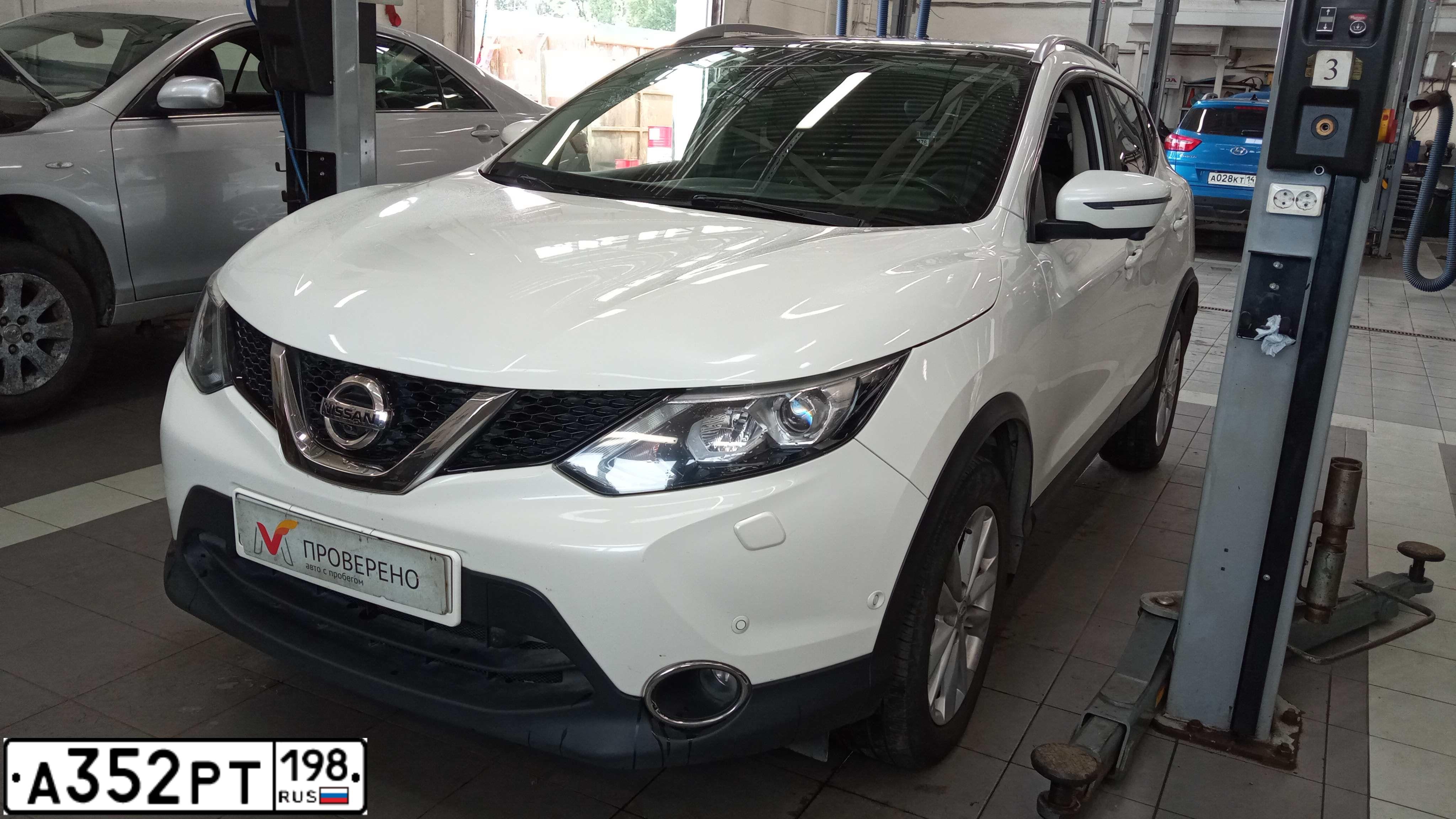 Фото автомобиля NISSAN QASHQAI, 2018 — госномер О936АЕ10