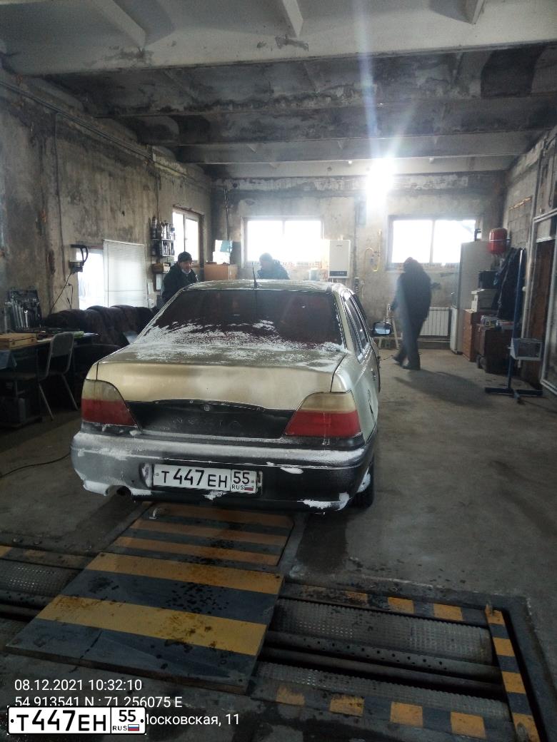 Фото автомобиля DAEWOO NEXIA, 2007 — госномер А715СА155. Цвет: СВЕТЛО-БЕЖЕВЫЙ