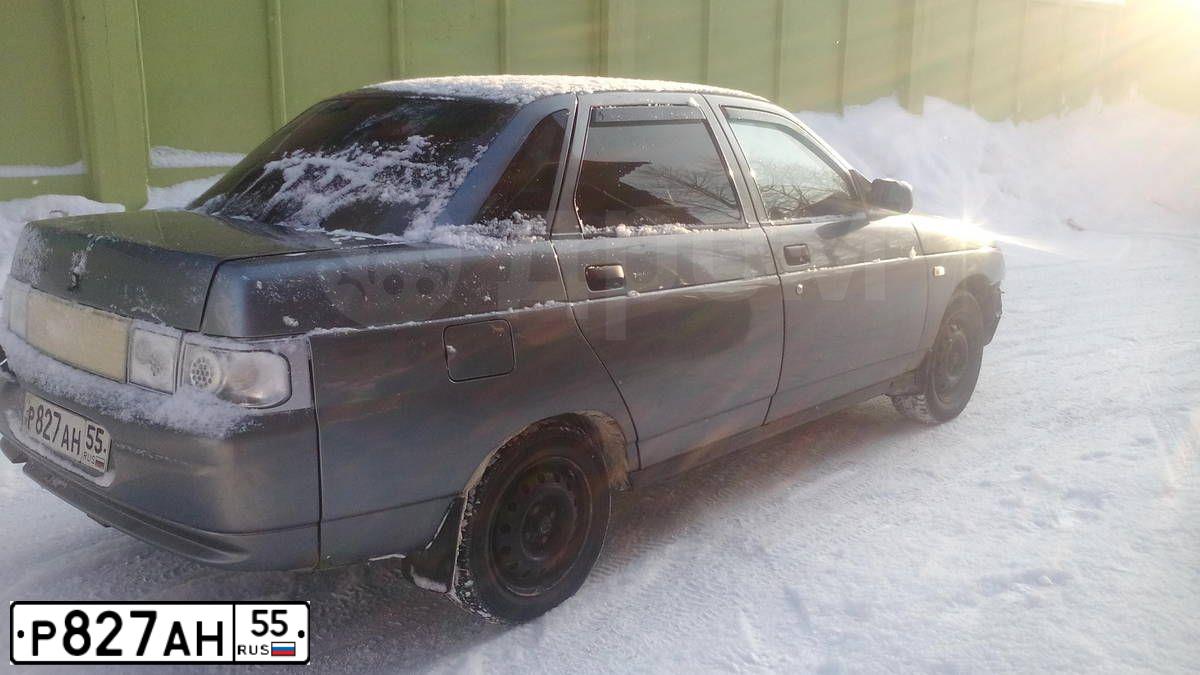 Фото автомобиля LADA 2110, 2006 — госномер Х943РР55. Цвет: СЕРО-ЗЕЛЕНЫЙ