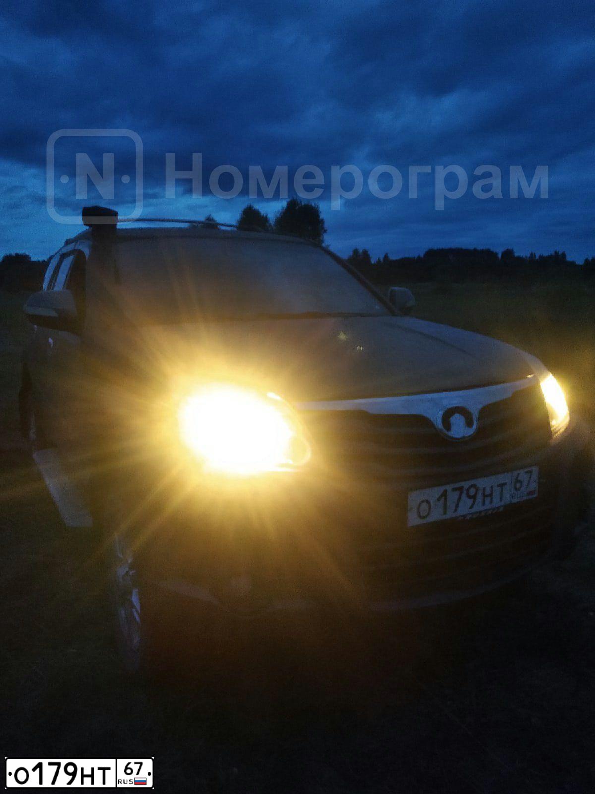 Фото автомобиля GREAT WALL HOVER, 2010 — госномер О179НТ67. Цвет: ТЕМНО-СЕРЫЙ