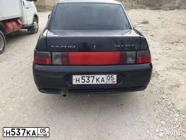 Фото автомобиля LADA 2110, 2006 — госномер Н537КА05. Цвет: ГРАФИТОВЫЙ МЕТАЛЛИК