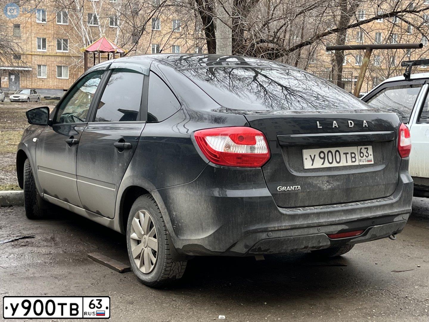 Фото автомобиля LADA 2170 PRIORA, 2008 — госномер В741ТУ763. Цвет: Сине-Черный