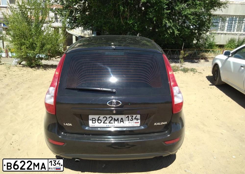 Фото автомобиля LADA 2192 KALINA, 2015 — госномер Р060ЕМ07. Цвет: ЧЕРНЫЙ