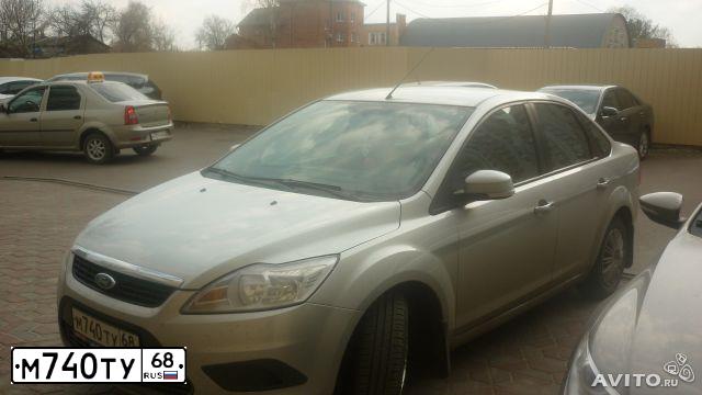 Фото автомобиля FORD FOCUS, 2008 — госномер М740ТУ68. Цвет: СЕРЕБРИСТЫЙ