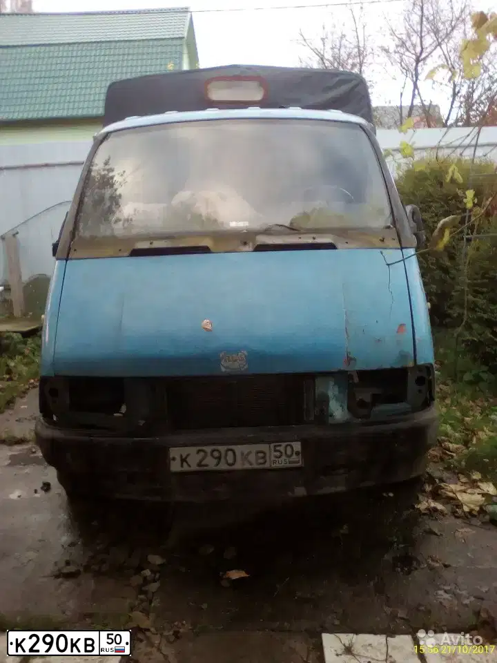 Фото автомобиля GAZ 3302 EL, 1996 — госномер К290КВ50. Цвет: ГОЛУБОЙ СЕРЫЙ