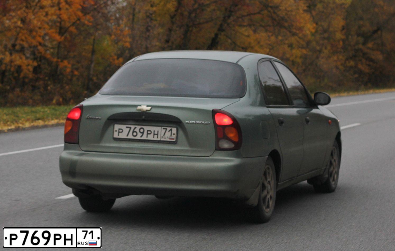 Фото автомобиля ZAZ LANOS, 2008 — госномер К230АС82. Цвет: ОЛИВКОВЫЙ