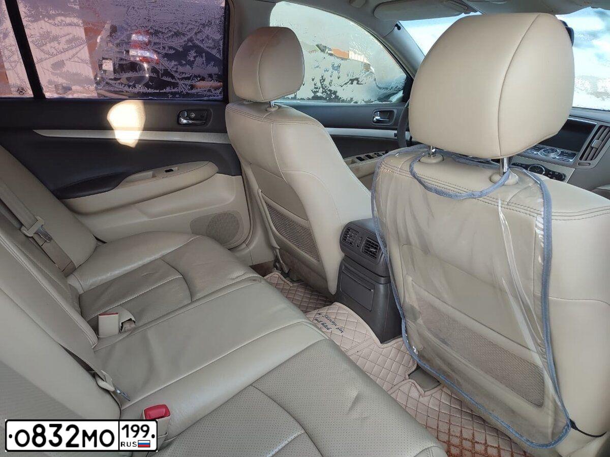 Фото автомобиля INFINITI G35, 2008 — госномер О515ТУ29. Цвет: Серый