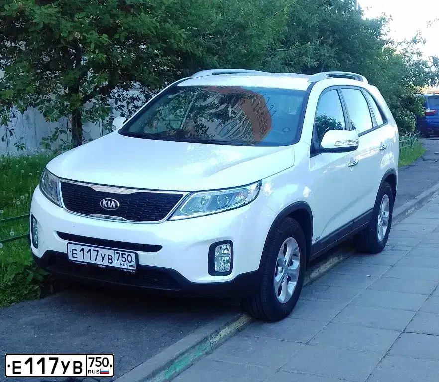 Фото автомобиля KIA SORENTO, 2018 — госномер Х408АР790