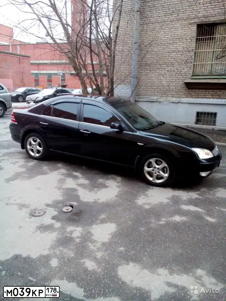 Фото автомобиля FORD MONDEO, 2006 — госномер Т395НА31. Цвет: ЧЕРНЫЙ