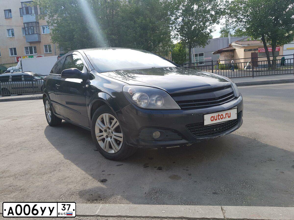 Фото автомобиля OPEL ASTRA, 2008 — госномер О711ТО44. Цвет: ЧЕРНЫЙ