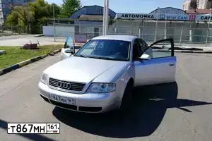 Фото автомобиля AUDI A6, 2000 — госномер М084АА193. Цвет: СЕРЕБРИСТЫЙ