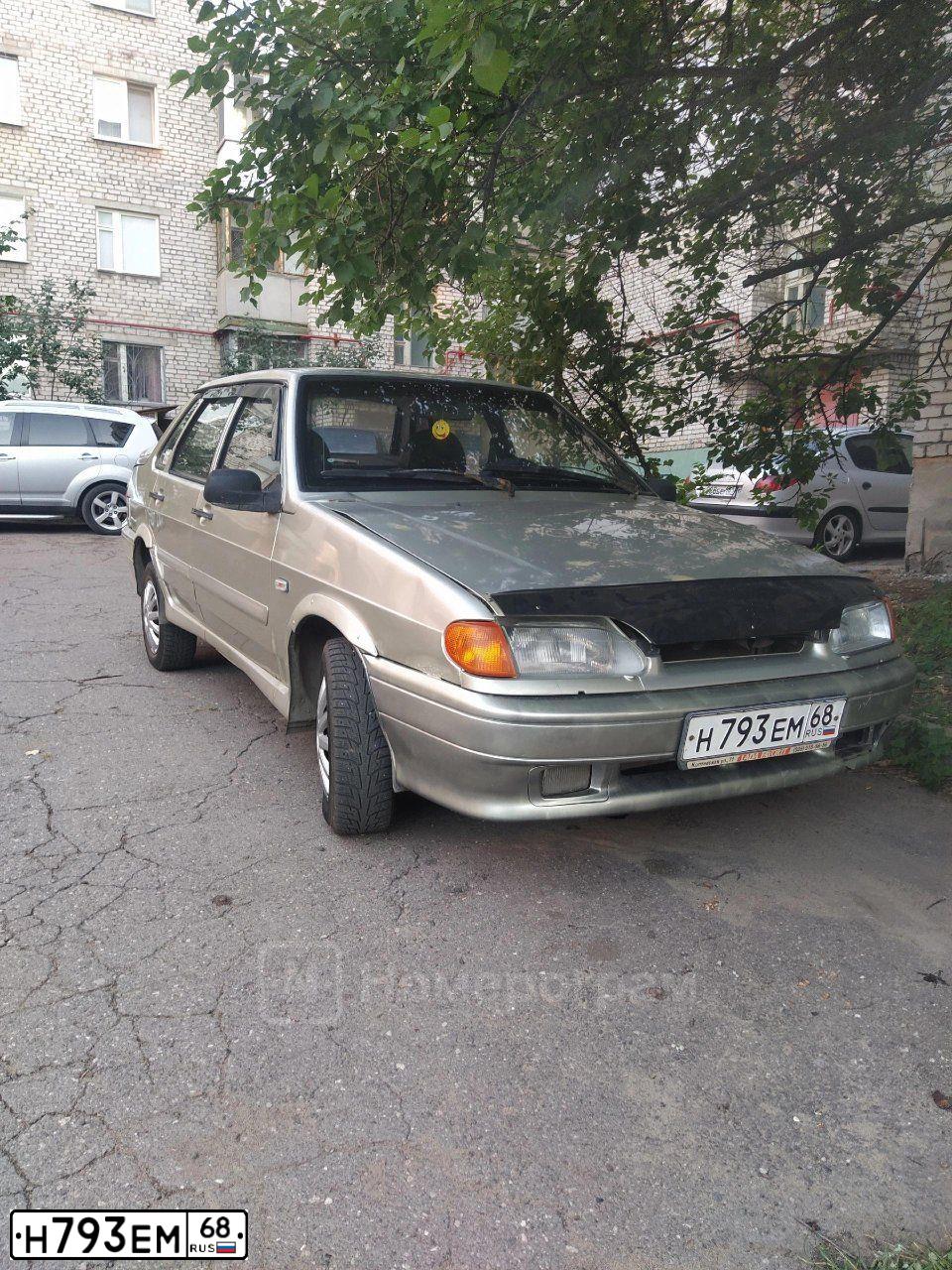 Фото автомобиля LADA 2115 SAMARA, 2005 — госномер Н793ЕМ68. Цвет: СЕРЕБРИСТО-БЕЖЕВЫЙ