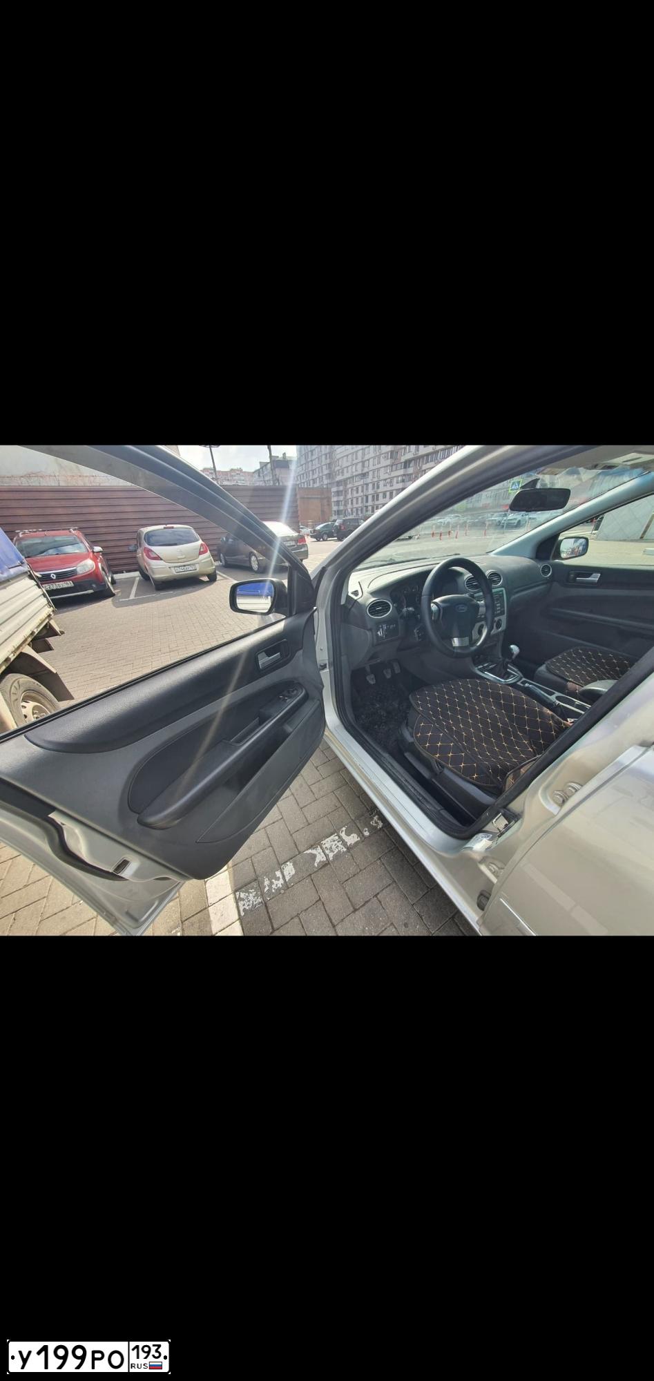 Фото автомобиля FORD FOCUS, 2006 — госномер А524ХА01. Цвет: СЕРЕБРИСТЫЙ