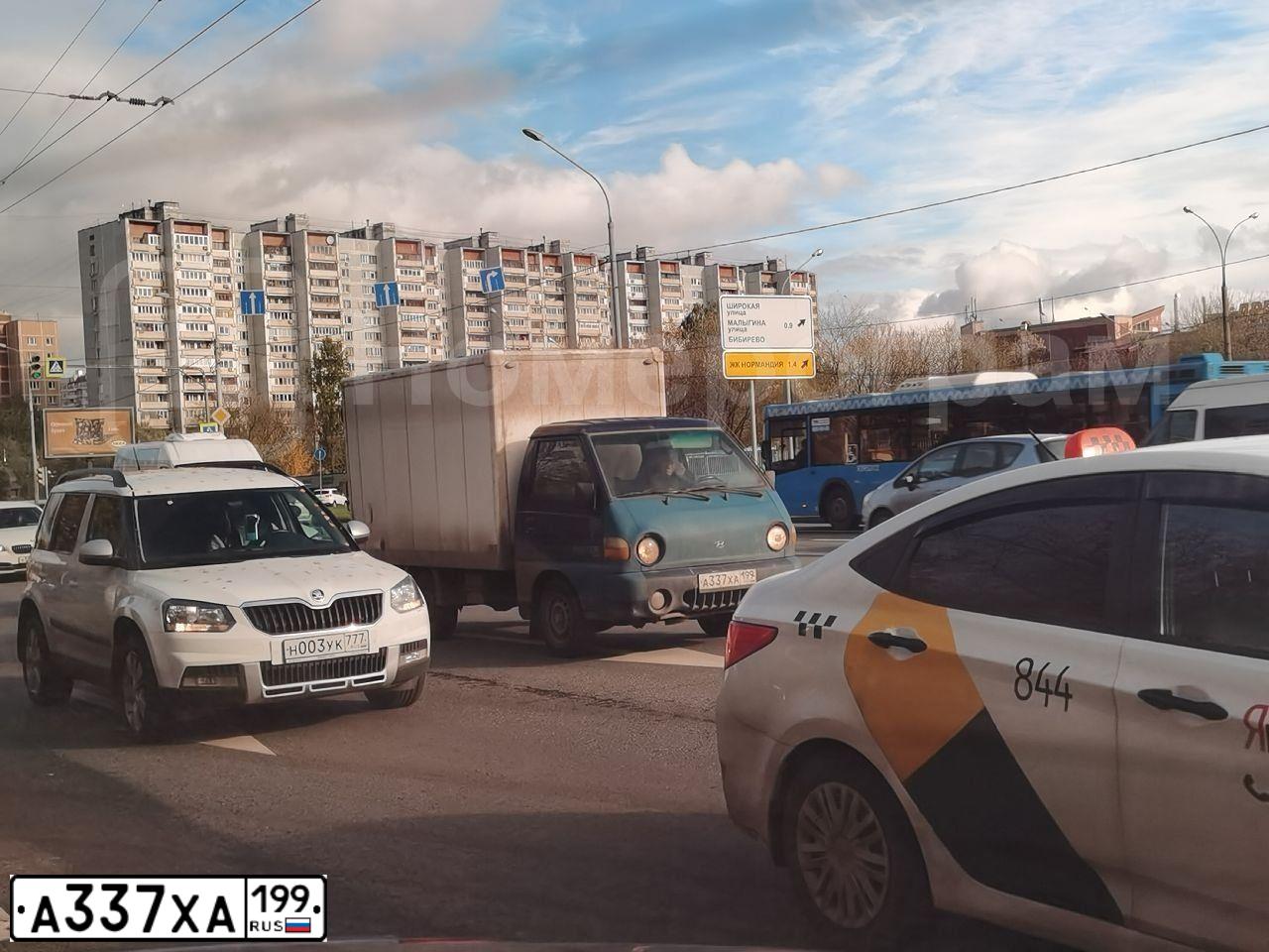 Фото автомобиля TAGAZ PORTER, 2010 — госномер У529ЕА44. Цвет: синий