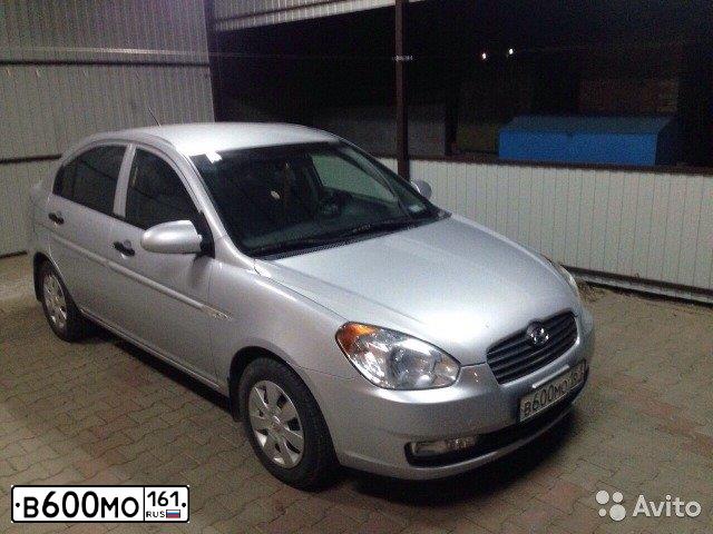 Фото автомобиля HYUNDAI VERNA, 2007 — госномер Х066АЕ181. Цвет: СЕРЫЙ