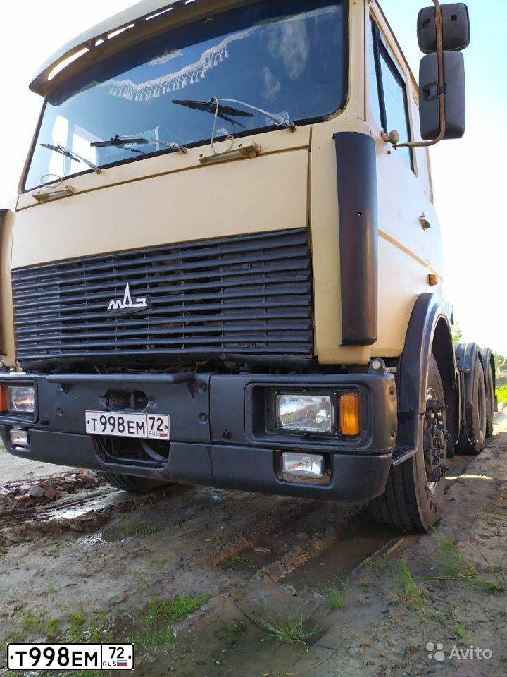 Фото автомобиля MAZ Z 6422 6X4, 1995 — госномер Т998ЕМ72. Цвет: КРАСНЫЙ