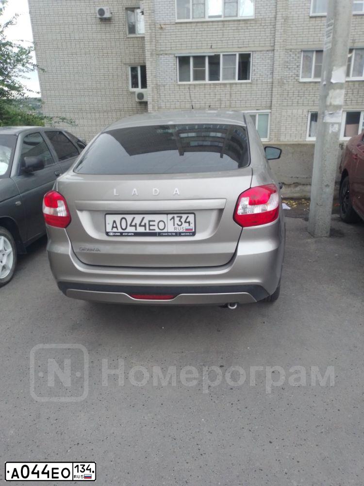 Фото автомобиля LADA 2114 SAMARA, 2013 — госномер А044ЕО134. Цвет: Белый