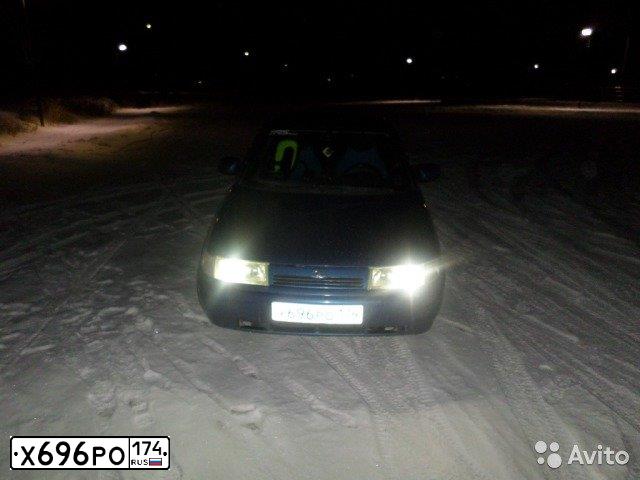 Фото автомобиля LADA 2112, 2008 — госномер Х655АС774. Цвет: синий