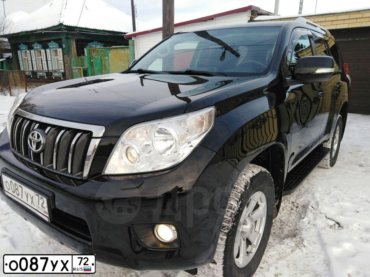Фото автомобиля TOYOTA LANDCRUISER, 2012 — госномер О087УХ72. Цвет: ЧЕРНЫЙ