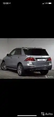 Фото автомобиля MERCEDES GLE-KLASSE, 2015 — госномер Р001КК190. Цвет: Серый