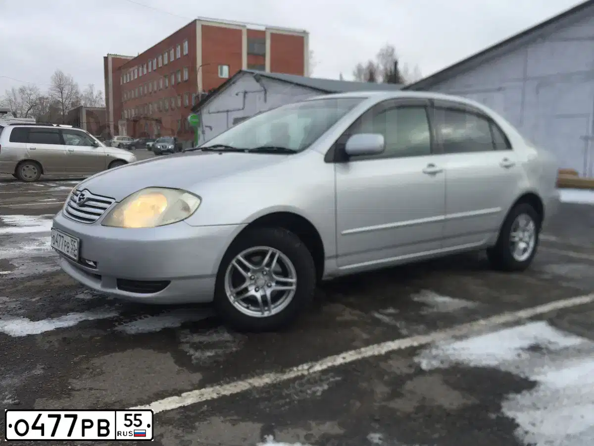 Фото автомобиля TOYOTA COROLLA, 2003 — госномер О477РВ55