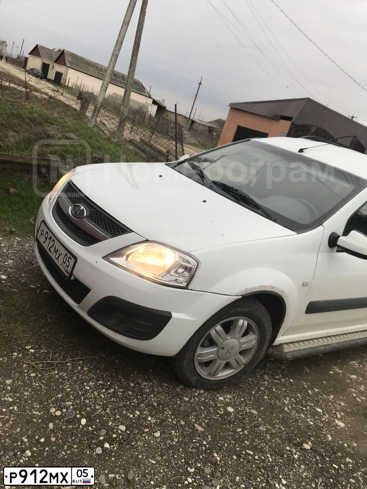 Фото автомобиля LADA LARGUS, 2015 — госномер У107МО163. Цвет: Белый