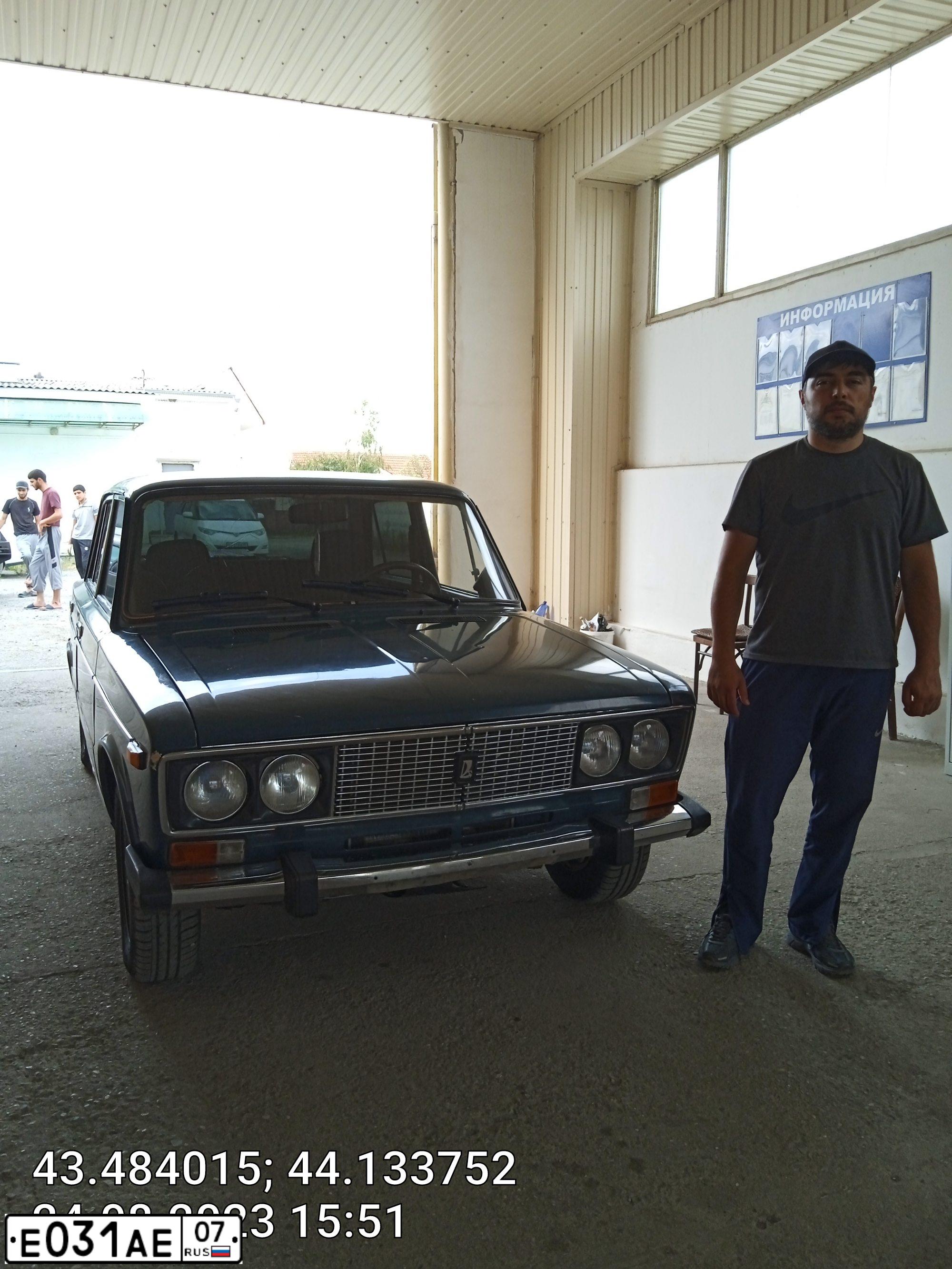Фото автомобиля LADA 2106, 1996 — госномер Е302МС07