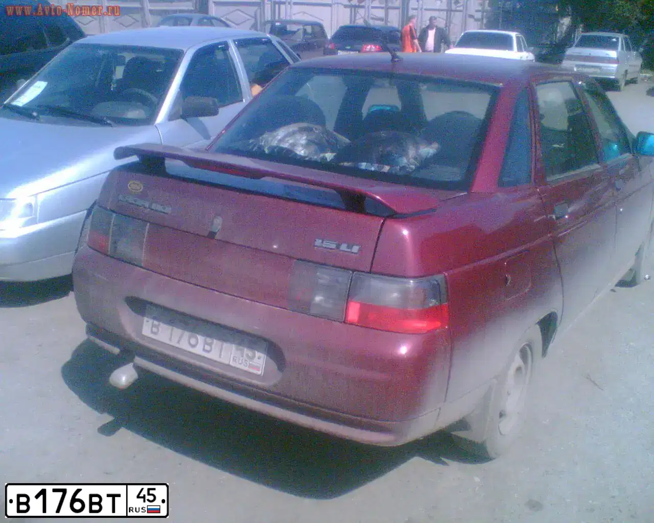 Фото автомобиля LADA 2110, 2005 — госномер С403ОВ45. Цвет: ТЕМНО-МАЛИНОВЫЙ