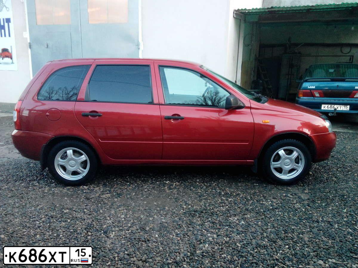 Фото автомобиля LADA 2115 SAMARA, 2005 — госномер К686ХТ15. Цвет: Сине-зеленый