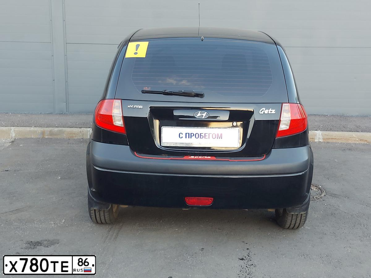 Фото автомобиля HYUNDAI GETZ, 2008 — госномер Х070ВВ152. Цвет: ЧЕРНЫЙ