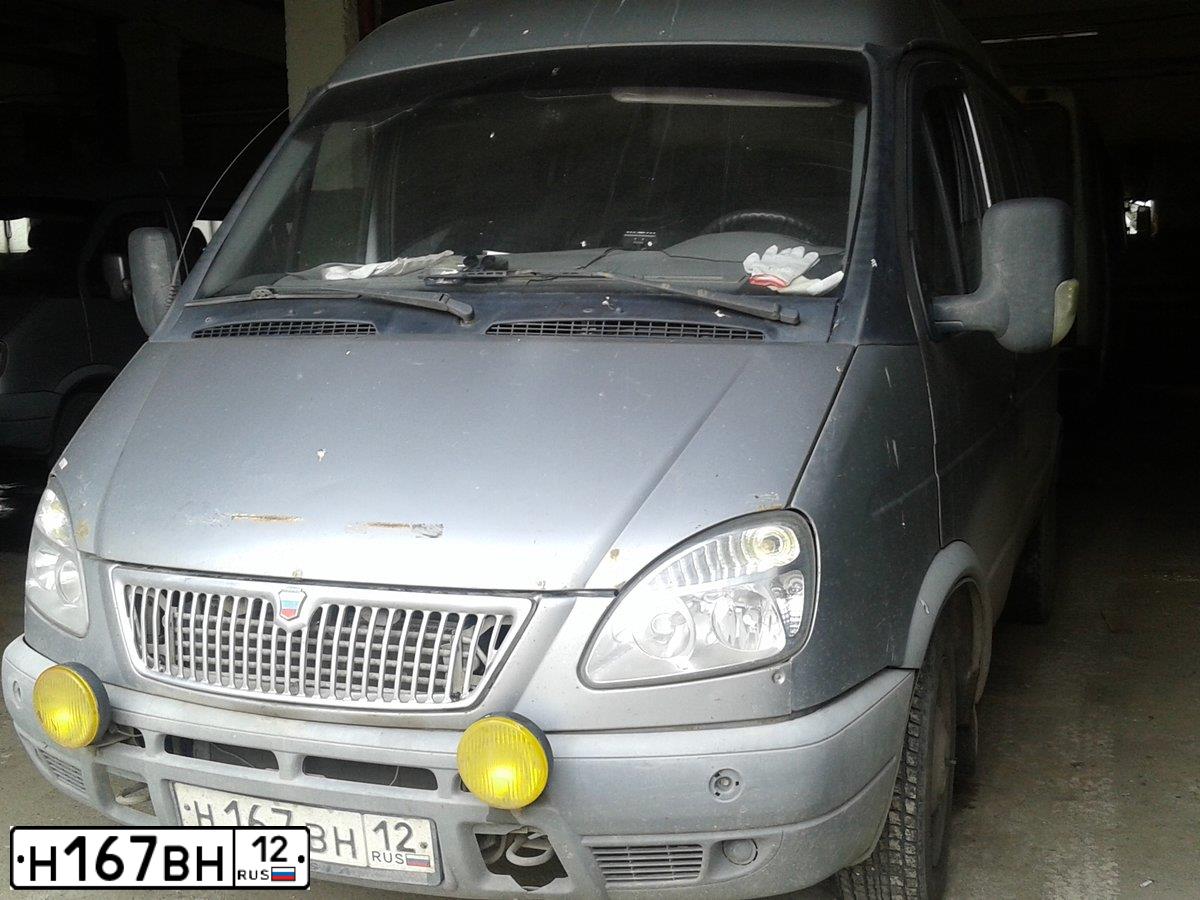 Фото автомобиля GAZ 2752 SOBOL, 2006 — госномер Н344РС750. Цвет: СИЛЬВЕР