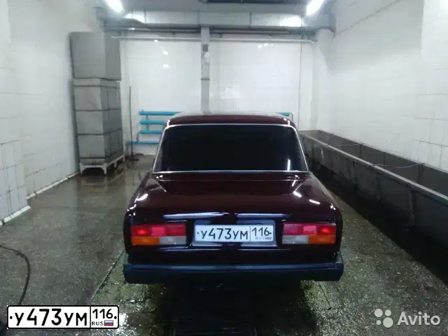 Фото автомобиля ВАЗ 21074, 2007 — госномер О019ОА716. Цвет: ТЕМНО-ВИШНЕВЫЙ